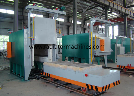kopen 2700 × 1600 × 1100mm Elektro Dubbel van de de Ovenauto van de Lorriehaard de Bodem Onthardend Proces online vervaardiging