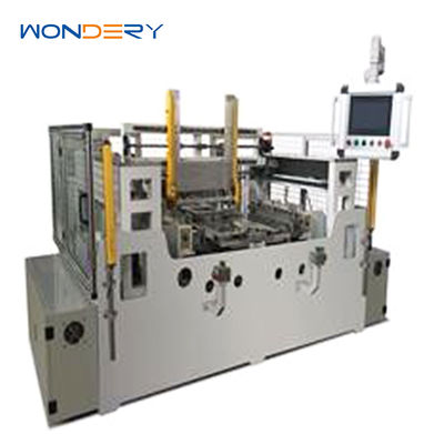 kopen Semi-Automatic Radiator Core Builder Machine 3.5T PLC Control online vervaardiging