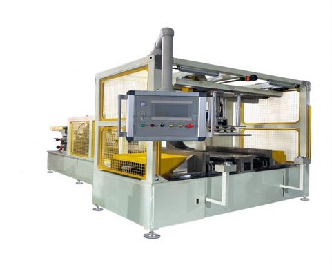 kopen Volledig automatische radiator kern bouwmachine met 16-asservo-besturing voor 650mm-850mm kernlengte en 4mm-10mm vin hoogte online vervaardiging