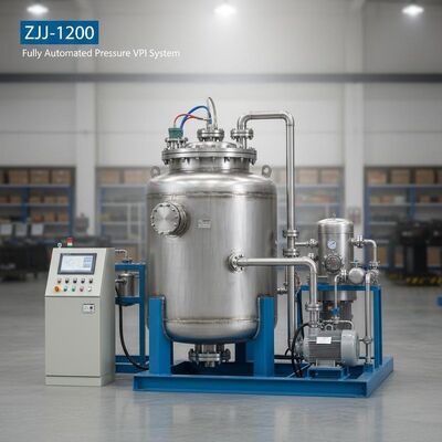 kopen ZJJ-1200 Volledig geautomatiseerd vacuümdrukimpregneringssysteem met Φ1200 × 1000 mm tank en Q235B drukvat staalconstructie online vervaardiging