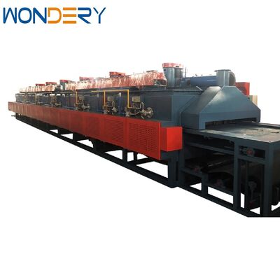 kopen WONDERY Continuous Support Roller Hardening Mesh Belt Furnace met 200 kg/uur Productiviteit en PID Temperatuur Regeling online vervaardiging