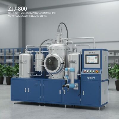 kopen Volledig automatische vacuümimpregneringsmachine met -0,09 MPa vacuüm en 800 × 600 × 400 mm tank voor motor spoelen en gietstukken online vervaardiging