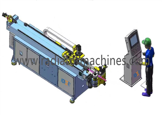 Servopijp 200mm van Hybird van de olie Elektrische Automatische Buigende Machine voor Motorfietsdelen