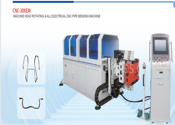 Hoofd draaiende elektrische CNC-buisbuigmachine