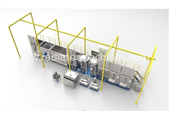 Degresserende rotatietype Impregnatieapparatuur met aangepaste tankgrootte