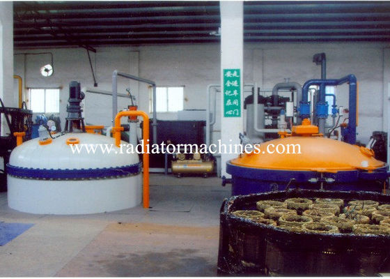 Van de de Impregnatiemachine van de vernis de Vacuümdruk van de de Transformatorendruk Dubbele Tank