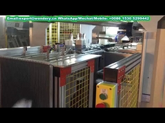 4-zijdige radiator kunststof tank klink- en krimpmachine