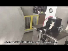 Radiator golfribbenmachine