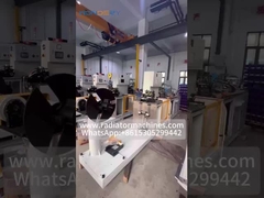 Aluminium radiator fin rollen molen machine