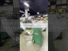 Machines voor het stempelen van aluminiumvinnen voor warmtewisselaarvinnen van elektriciteitsgeneratoren