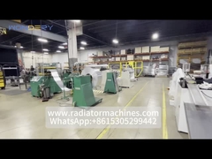 Machines voor het stempelen van aluminiumvinnen met een krachtgenerator voor golvende, gesneden offsetvinnen en platte vinnen