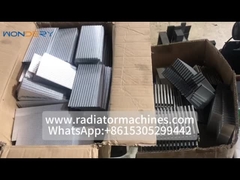 Aluminium, koper, roestvrij staal warmtewisselaar koeler verwarmingsvinnen